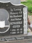 TAKU Mzwandile Steven 1956-2008