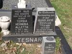 TESNAR Tersia Hermina Alletta 1967-1976 :: TESNAR Shanon Roché 1988-2001