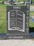 TEWU Mzwanele Patrick 1971-2007