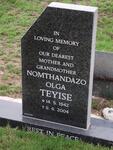 TEYISE Nomthandazo Olga 1942-2004