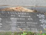THAMBO Nontuthuzelo Winnie 1955-2008
