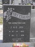 TRYTSMAN J.H.P. 1922-1978