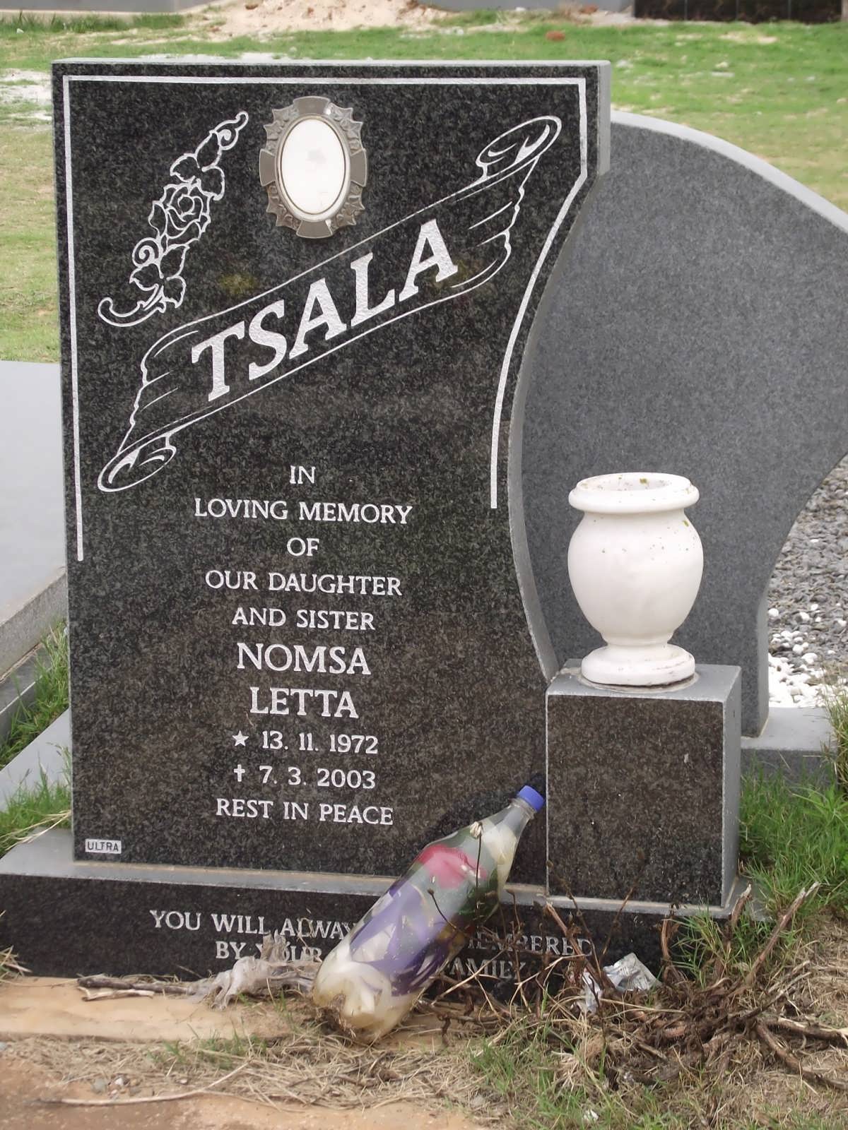 TSALA Nomsa Letta 1972-2003