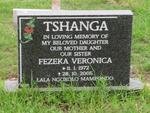 TSHANGA Fezeka Veronica 1972-2005