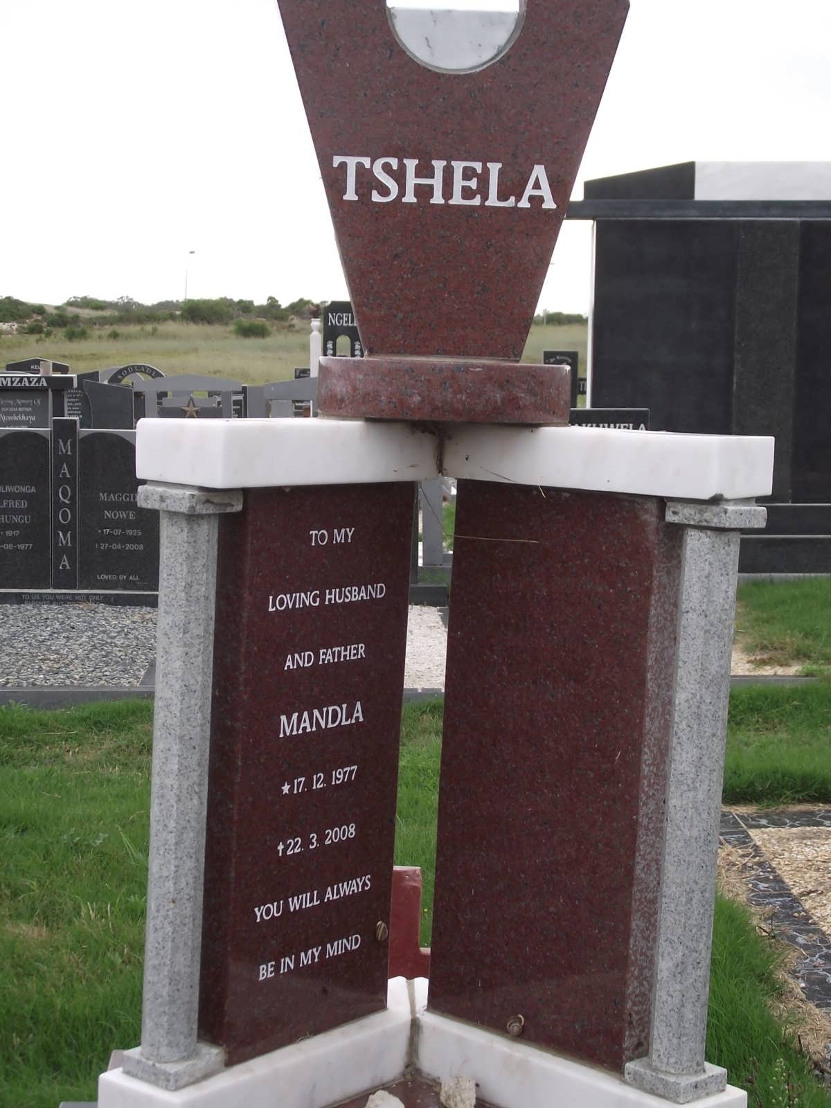 TSHELA Mandla 1977-2008