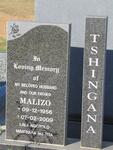 TSHINGANA Malizo 1956-2009