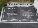 TSHIWULA Thobile 1945-2007 :: TSHIWULA Thobeka 1972-2000