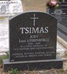 TSIMAS Joey nee LIEBENBERG 1909-1999