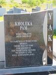 YAKA Kholeka Pam 1968-2009