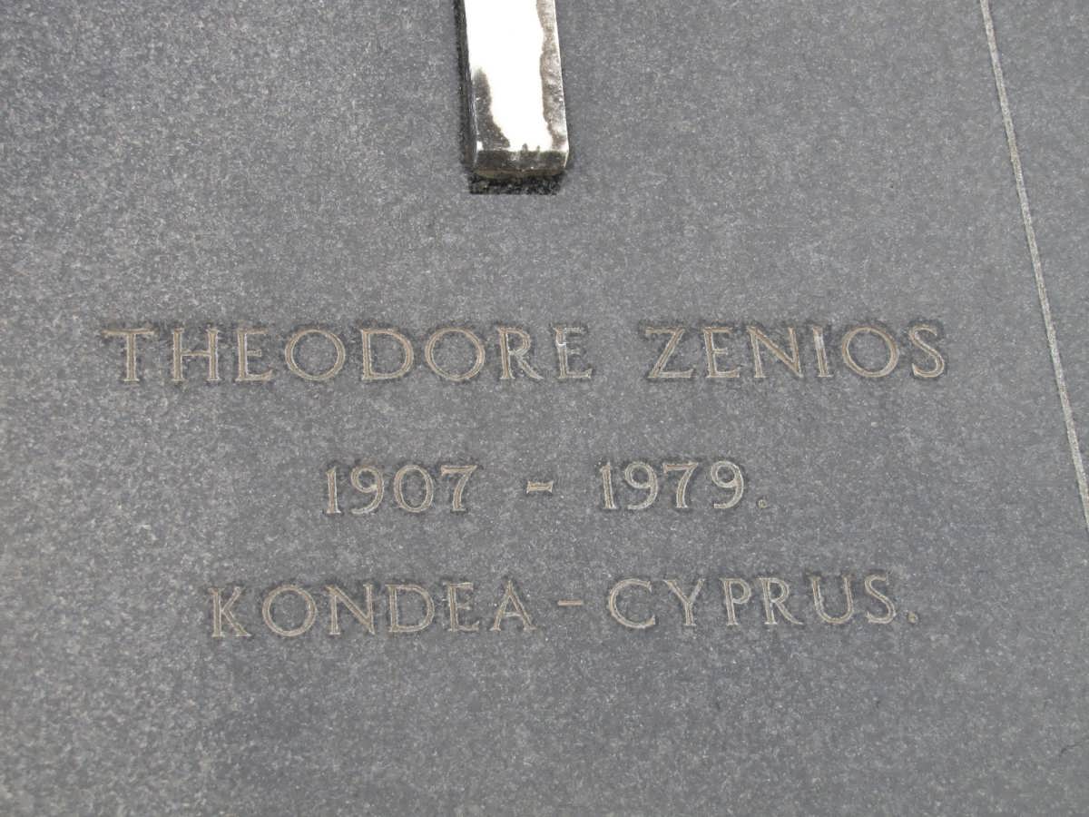 ZENIOS Theodore 1907-1979