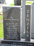 ZENZILE Thando Gerald 1979-2006