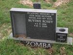ZOMBA Buyiwe Rosey 1956-2005