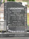 VRACHIONIDIS Alexander 1925-1993