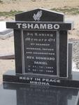 TSHAMBO Sonwabo Daniel 1957-1983