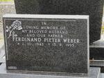 WEBER Ferdinand Pieter 1945-1995