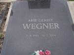 WEGNER Arie Gerrit 1945-2006