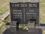 BERG Nicolaas Christiaan, van den 1913-1970 & Edna Magdalena 1923-1971