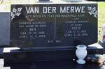 MERWE Ben, van der 1896-1978 & C.G. 1901-1990