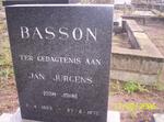 BASSON Jan Jurgens 1893-1970