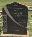 CARSTENS Edith M. 1923-1966