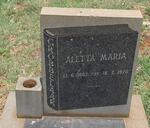GROBBELAAR Aletta Maria 1887-1970