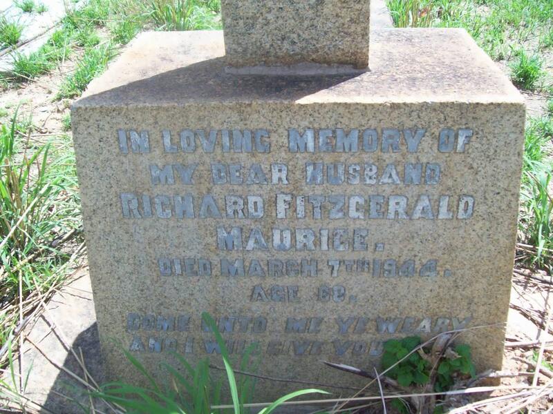 MAURICE Richard Fitzgerald -1944