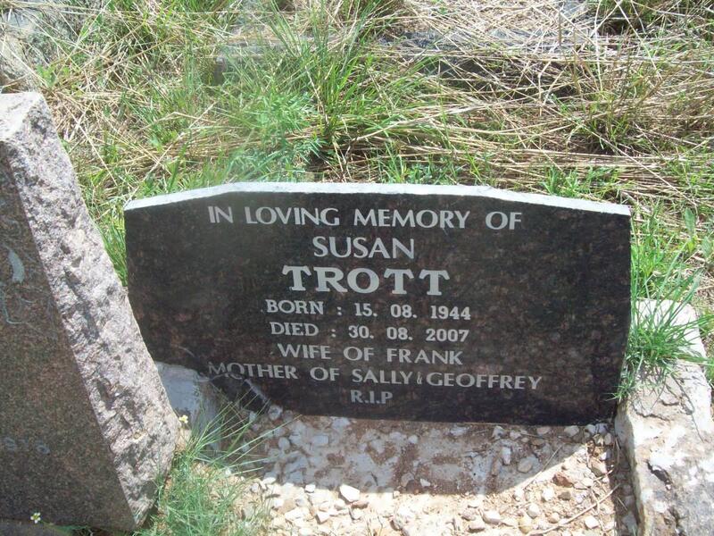 TROTT Susan 1944-2007