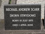 SCARR Michael Andrew 1975-2006