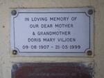 VILJOEN Doris Mary 1907-1999