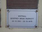 WHITNALL Geoffrey Brian Marriott 1941-1979