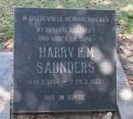 SAUNDERS Harry P.M. 1894-1953