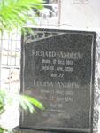ANDREW Richard 1861-1939 & Louisa 1860-1946