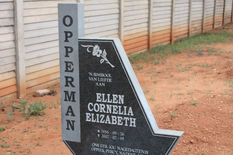 OPPERMAN Ellen Cornelia Elizabeth 1956-2002