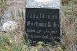 GIBBS John Winton Mortimer 1917-1917