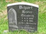 DELPORT Hester Elizabeth 1942-1995