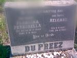 PREEZ Helgard, du 1887-1959 & Francina Petronella BOTHA 1888-1963