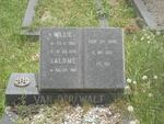 WALT Willie, van der 1913-1991 & Salomé 1914-