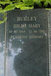 BURLEY Hilda Mary 1914-1992