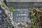 BENN A.M. 1921-2001