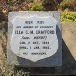 CRAFFORD Ella C.M. nee NEFDT 1898-1952