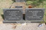 WILLIAMSON Pieter 1915-1987 & Verina 1920-1998