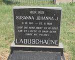 LABUSCHAGNE Susanna Johanna J. 1915-1998