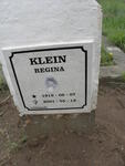 KLEIN Regina 1919-2001