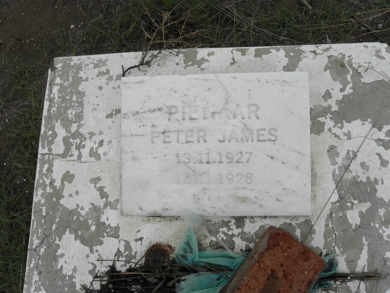 PIENAAR Peter James 1927-1928