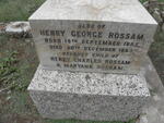 ROSSAM Henry George 1883-1883
