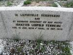 FERREIRA Ignatius Leopold 1878-1940