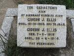 ELLIS Gideon J. -1935 :: ELLIS Gideon J. 1915-1940 