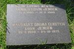 JENSEN Arnold Edvin 1905-1960 :: ECKSTEIN Margaret Dagma nee JENSEN 1908-1970