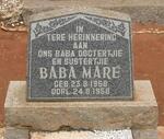 MARÉ Baba 1958-1958