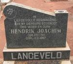 LANGEVELD Hendrik Joachim 1911-1967